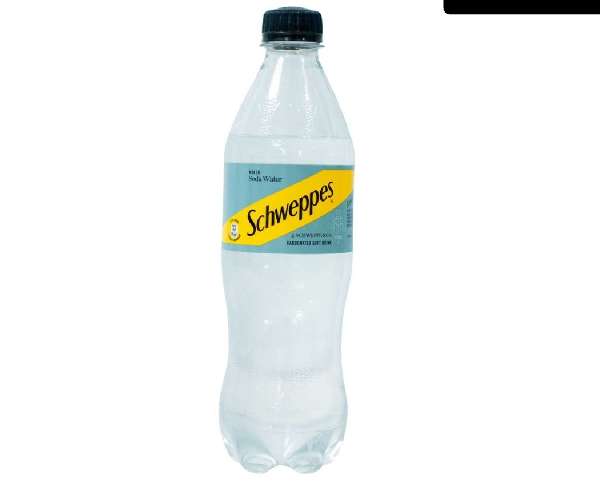 Schweppes soda water 500.ml