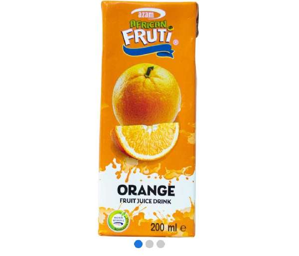 AZAMU fracani fruti juice orange 200ml