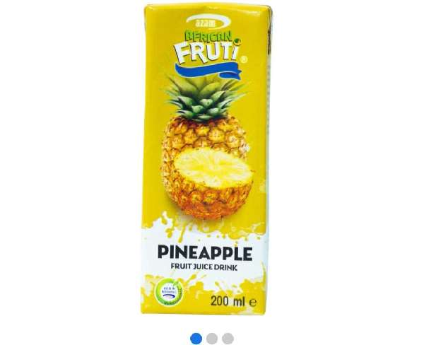 AZAMU fracani fruti juice pineapple 200ml