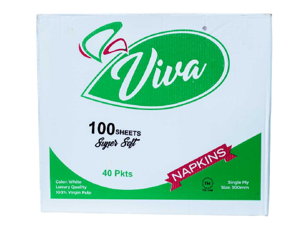 viva napkins sheet 100