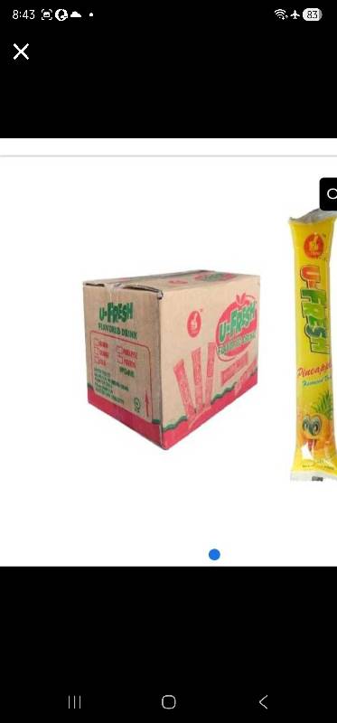 U-FRESH TUBE JUICE 80G
