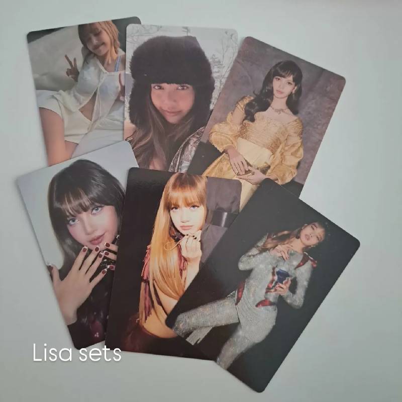 Lisa photocards
