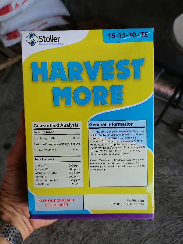 Harvest More 15-15-30+TE