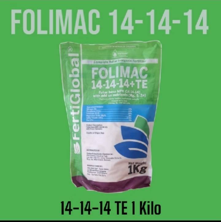 Folimac 14-14-14 TE foliar 1kg